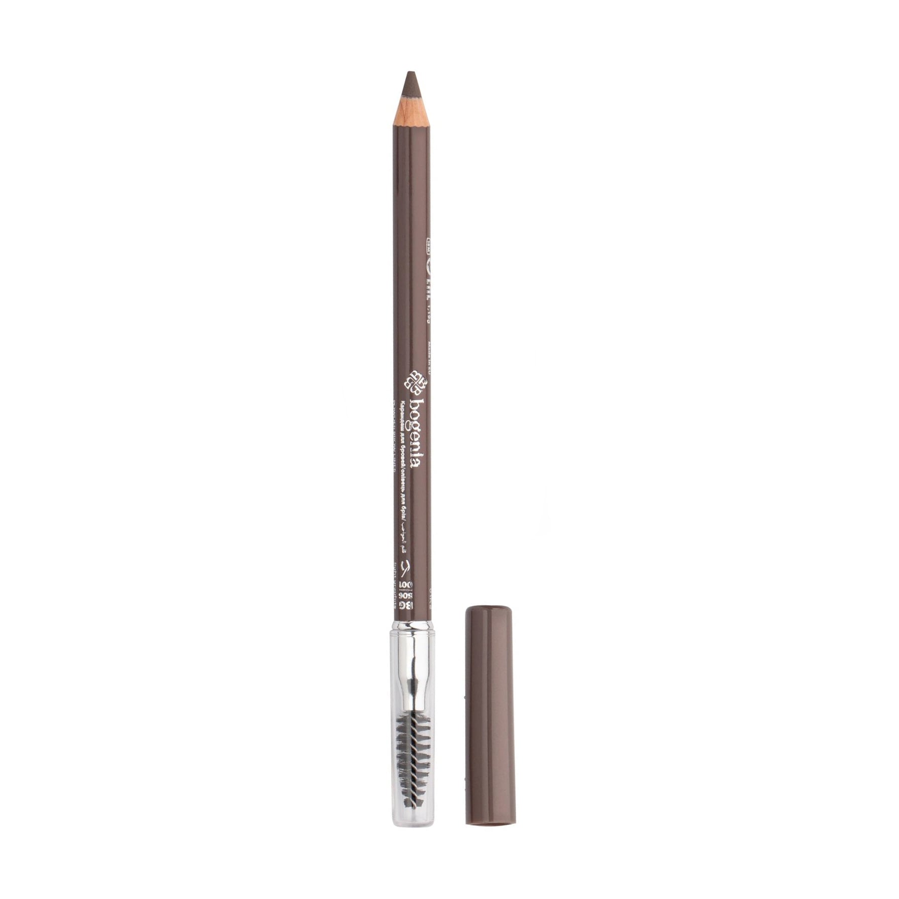 Пудровий олівець для брів Bogenia BG506, 001 Light Graphite, 1.14 г