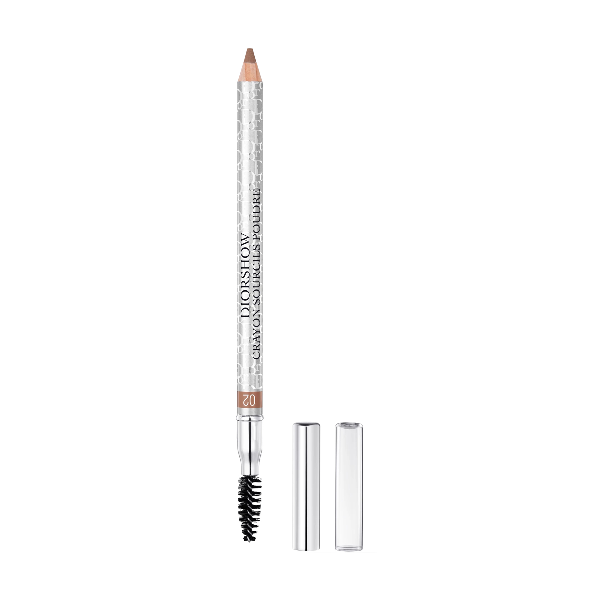 Пудровий олівець для брів Dior Diorshow Crayon Sourcils Poudre, 02 Chesnut, 1.2 г